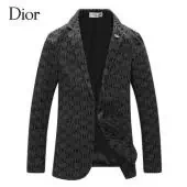 dior nouvelles costume psg single breasted blazer jacket jacquard noir